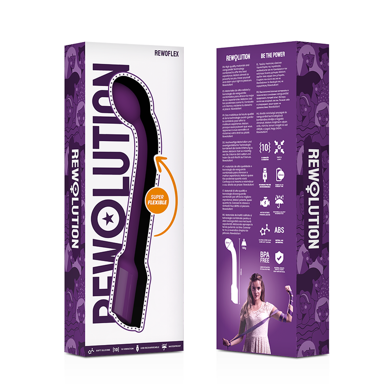 REWOLUTION - REWOFLEX STIMULATEUR VIBRATEUR FLEXIBLE POUR POINT G
