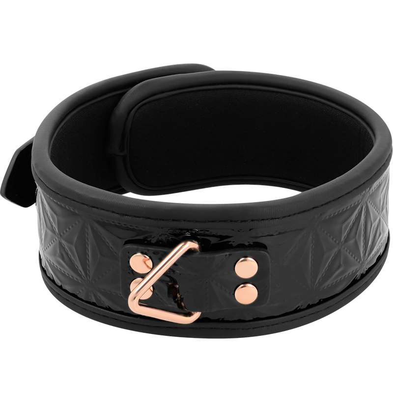 BEGME - BLACK EDITION NEOPRENE LINING VEGAN LEATHER NECKLACE