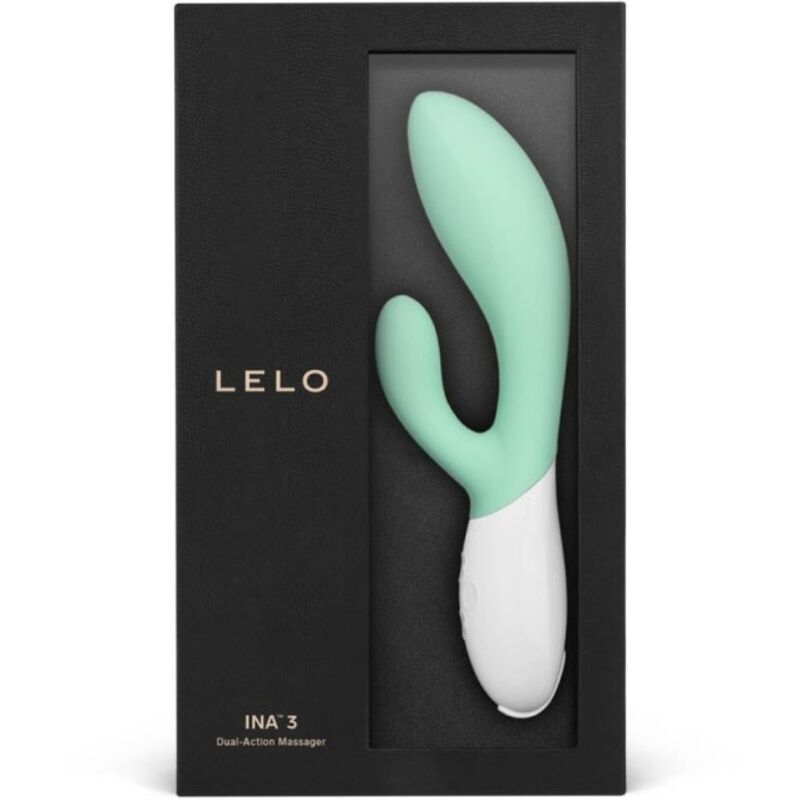 LELO - INA 3 GREEN VIBRATOR RABBIT LUXURY WATER GREEN