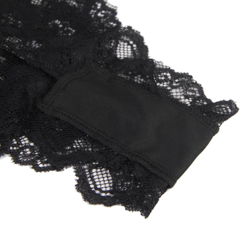 QUEEN LINGERIE - LOW-WIDTH LACE TEDDY L/XL