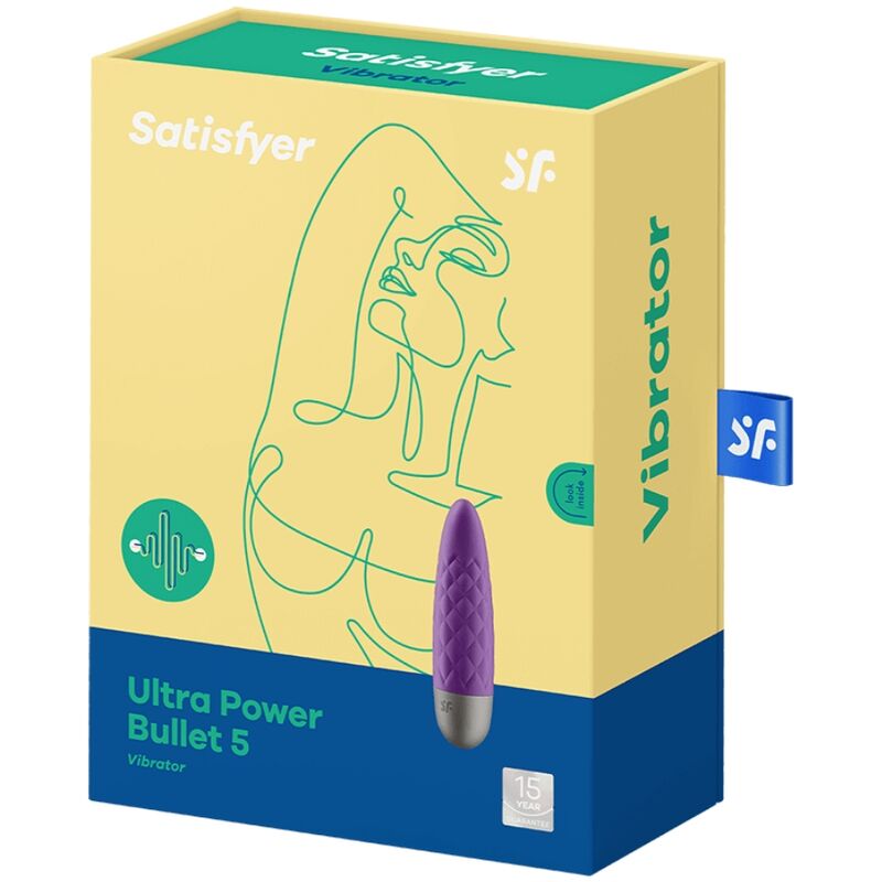 SATISFYER - ULTRA POWER BULLET 5 BULLET VIBRANTE VIOLET
