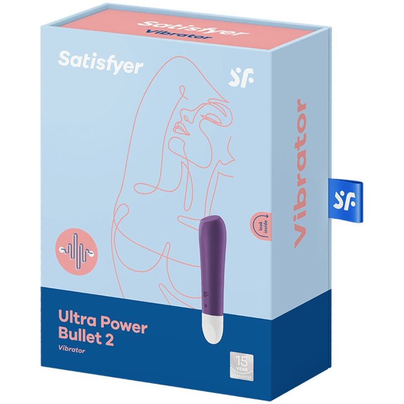 SATISFYER - ULTRA POWER BULLET 2 BULLET VIBRANTE VIOLET