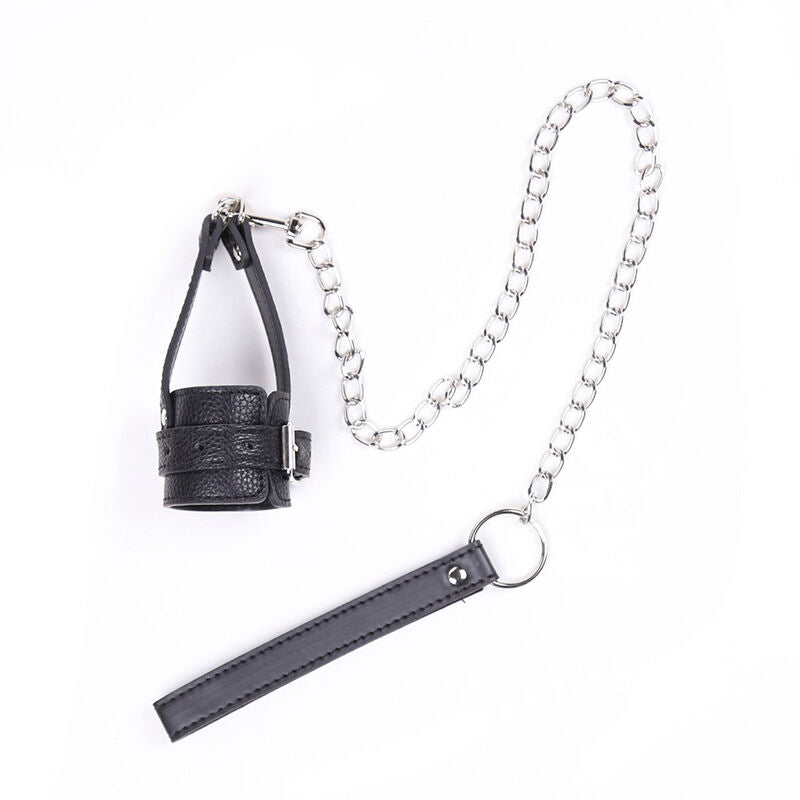 OHMAMA FETISH - PENIS CLAMPING SLEEVE WITH STRAP