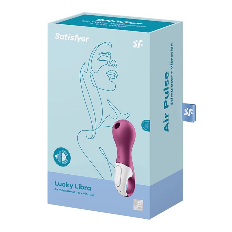 SATISFYER - LUCKY LIBRA SUCKER AND VIBRATOR