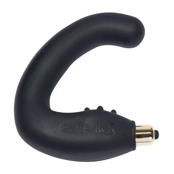 ROCKS-OFF - MASSEUR POINT G POUR HOMME RUDE-BOY 7V NOIR