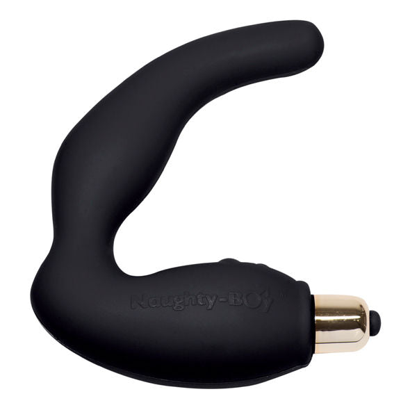 ROCKS-OFF - MASSEUR DE POINT G POUR HOMMES NAUGHTY-BOY 7V NOIR