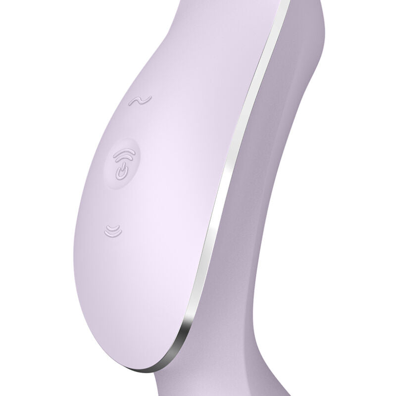 SATISFYER - CURVY TRINITY 2 BLACK STIMULATOR AND VIBRATOR