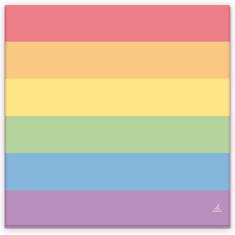 PRIDE - LOT DE 20 SERVIETTES DE TABLE DRAPEAU LGBT