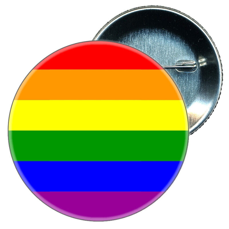 BADGE DU DRAPEAU LGBT - FIERTÉ