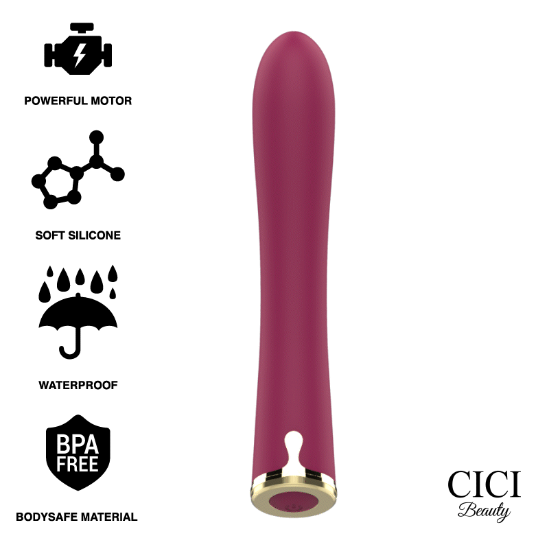 CICI BEAUTY - VIBRATEUR EN SILICONE DE QUALITÉ SUPÉRIEURE ET INTÉRIEURE