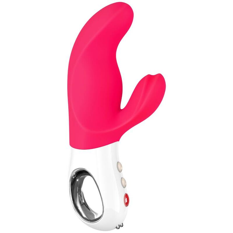 FUN FACTORY - MISS BI DOUBLE VIBRATEUR ROSE / BLANC