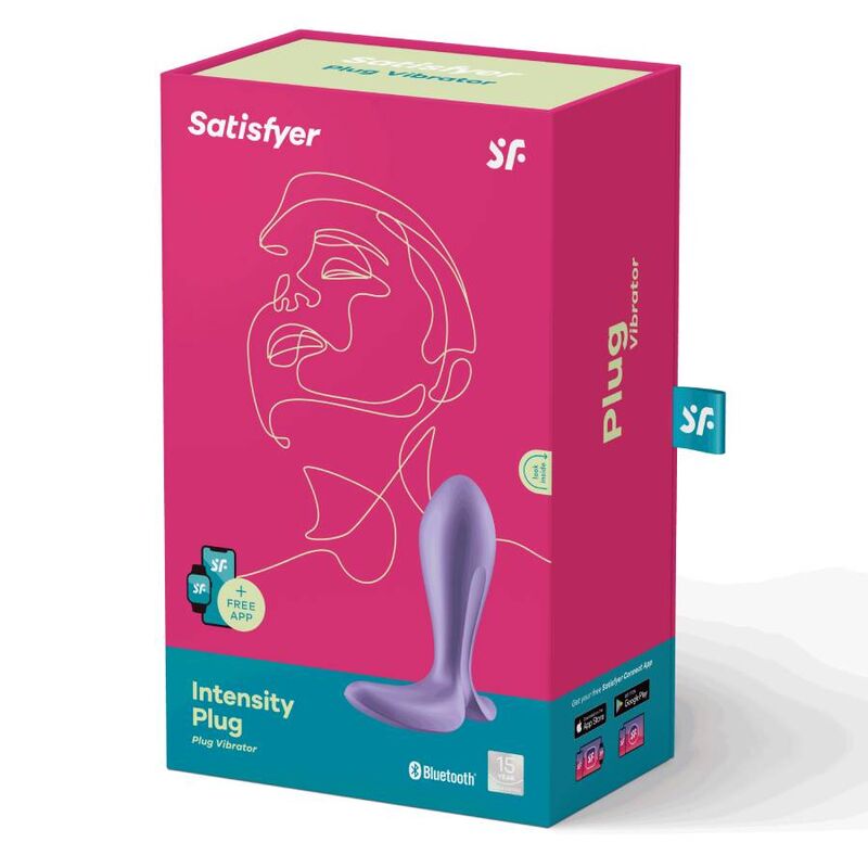 SATISFYER - PLUG INTENSITÉ VIOLET