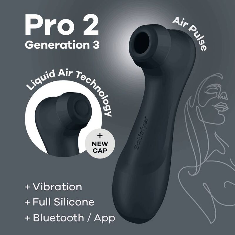 SATISFYER - PRO 2 GENERATION 3 GARNET BLUETOOTH & APP