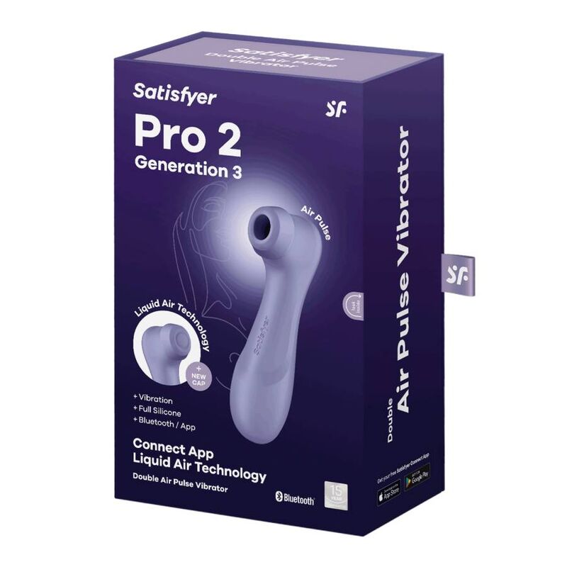 SATISFYER - PRO 2 GENERATION 3 GARNET BLUETOOTH & APP