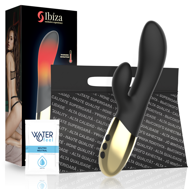 IBIZA - HEAT EFFECT RABBIT VIBRATOR