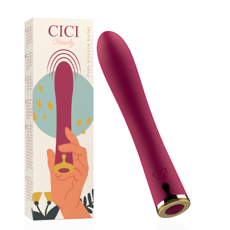 CICI BEAUTY - VIBRATEUR EN SILICONE DE QUALITÉ SUPÉRIEURE ET INTÉRIEURE