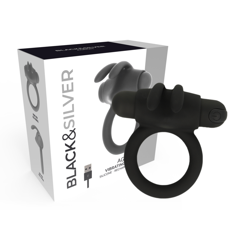 NOIR&ARGENT - BAGUE AGRON 2.O