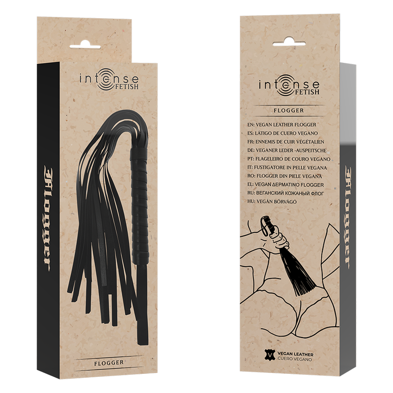 INTENSE - VEGAN LEATHER FETISH WHIP