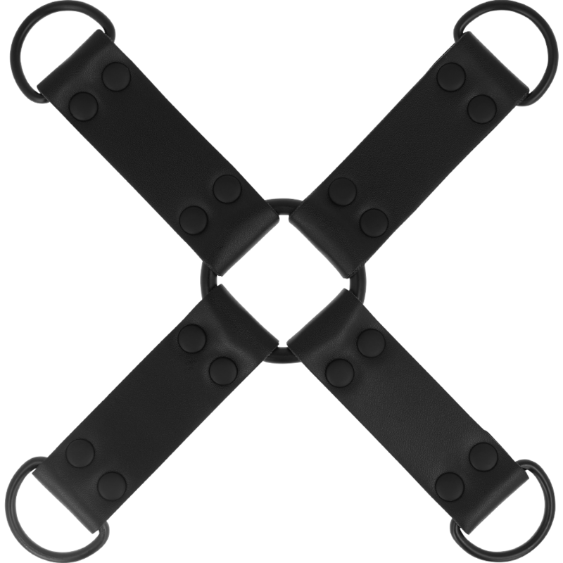 INTENSE - FETISH MULTIPLE HAND AND FEET ATTACHMENT IN VEGAN LEATHER