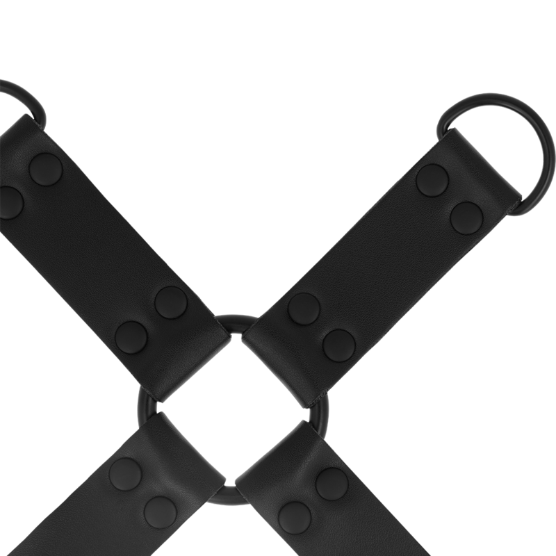 INTENSE - FETISH MULTIPLE HAND AND FEET ATTACHMENT IN VEGAN LEATHER