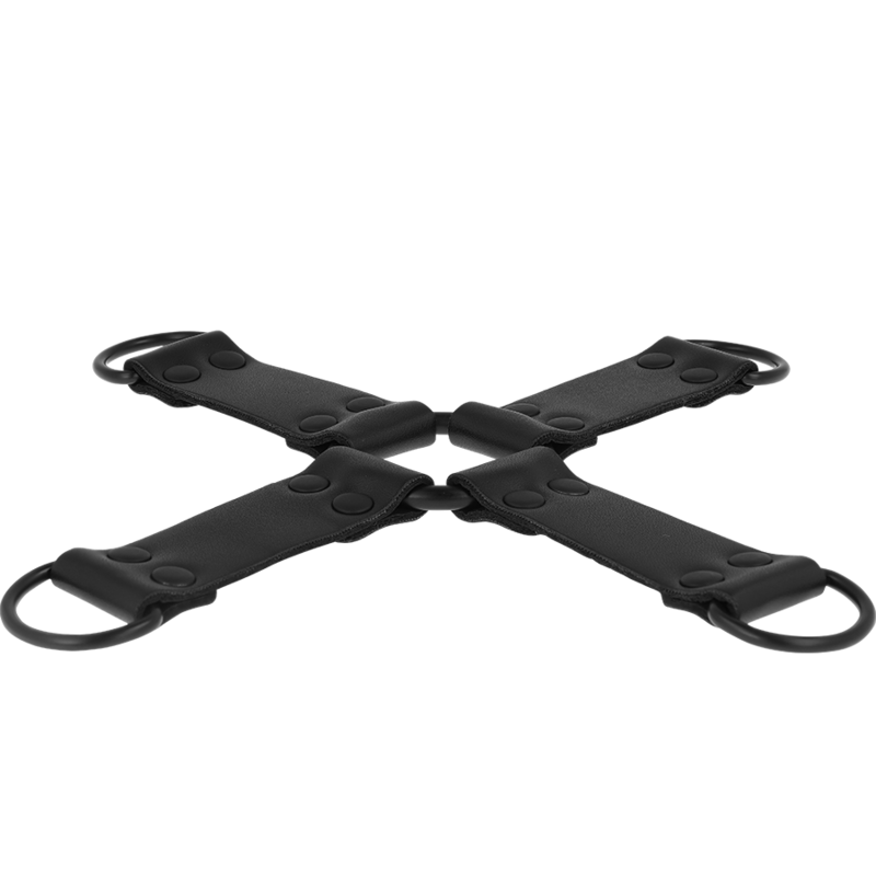 INTENSE - FETISH MULTIPLE HAND AND FEET ATTACHMENT IN VEGAN LEATHER