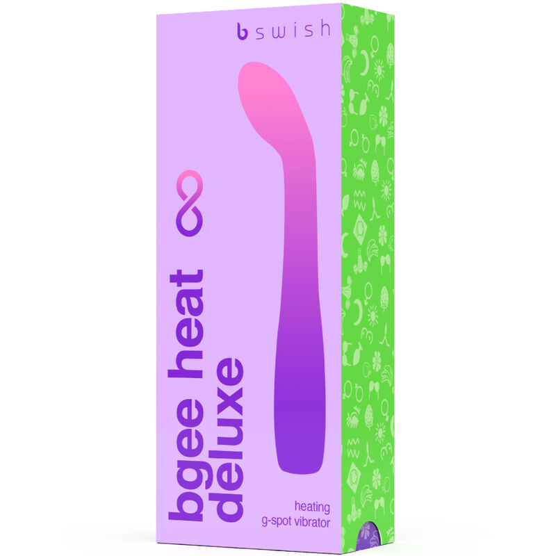 B SWISH - BGEE HEAT INFINITE DELUXE VIBRATEUR RECHARGEABLE SILICONE LAVANDE
