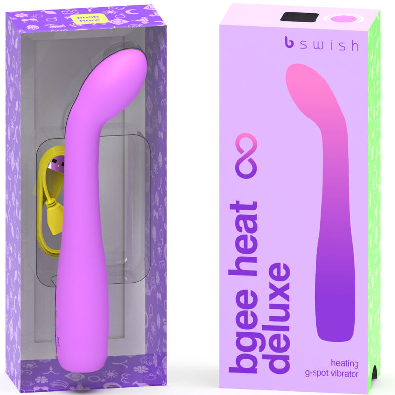 B SWISH - BGEE HEAT INFINITE DELUXE VIBRATEUR RECHARGEABLE SILICONE LAVANDE