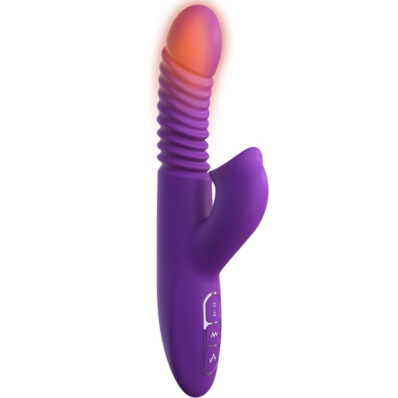 FANTASY FOR HER - STIMULATEUR DE CLITORIS AVEC FONCTION CHALEUR, OSCILLATION ET VIBRATION VIOLET