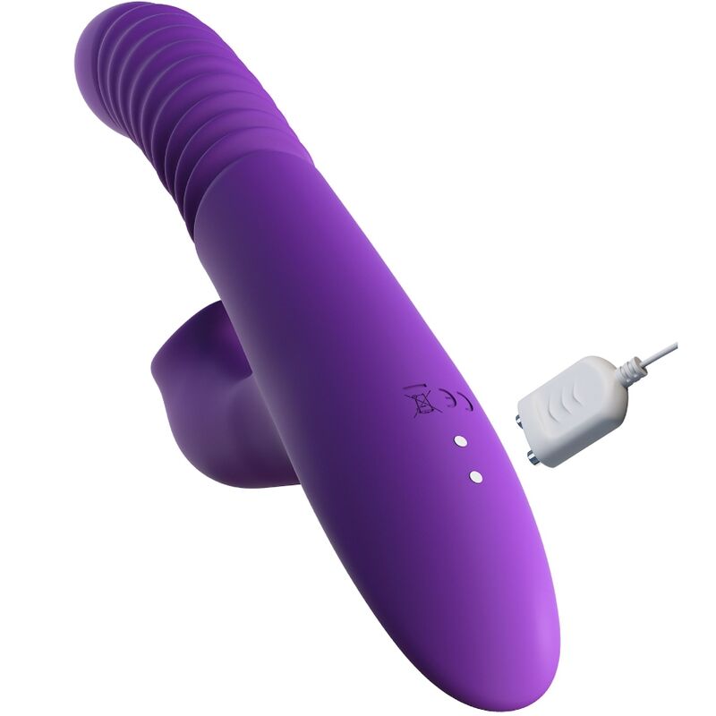 FANTASY FOR HER - STIMULATEUR DE CLITORIS AVEC FONCTION CHALEUR, OSCILLATION ET VIBRATION VIOLET