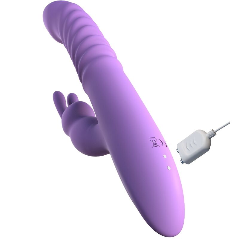 FANTASY FOR HER - STIMULATEUR DE CLITORIS RABBIT AVEC FONCTION CHALEUR, OSCILLATION ET VIBRATION VIOLET