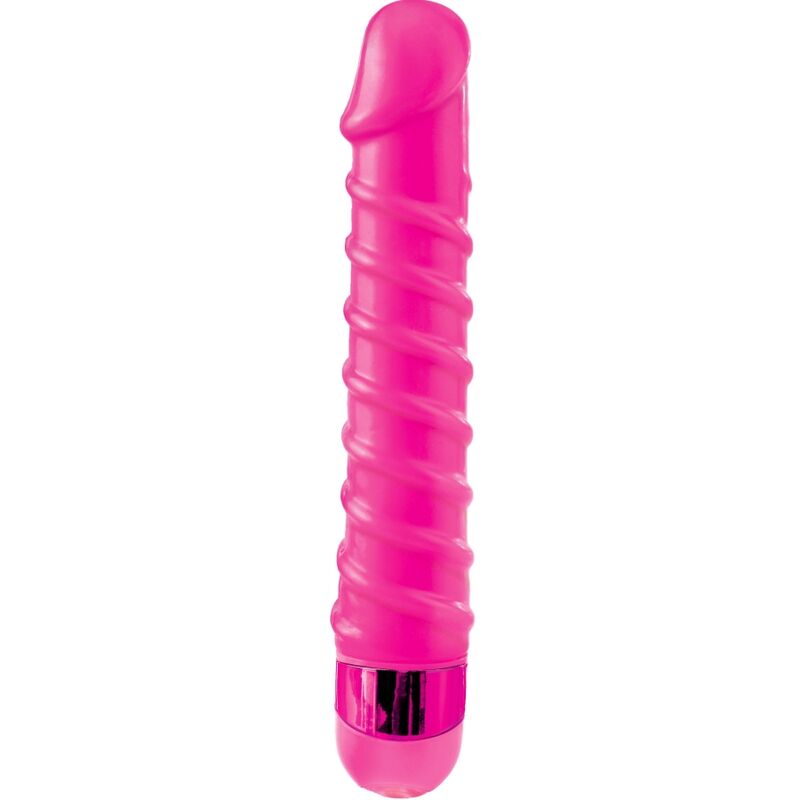 CLASSIX - CANDY TWIRL MASSEUR VIBRANT 16,5 CM ROSE
