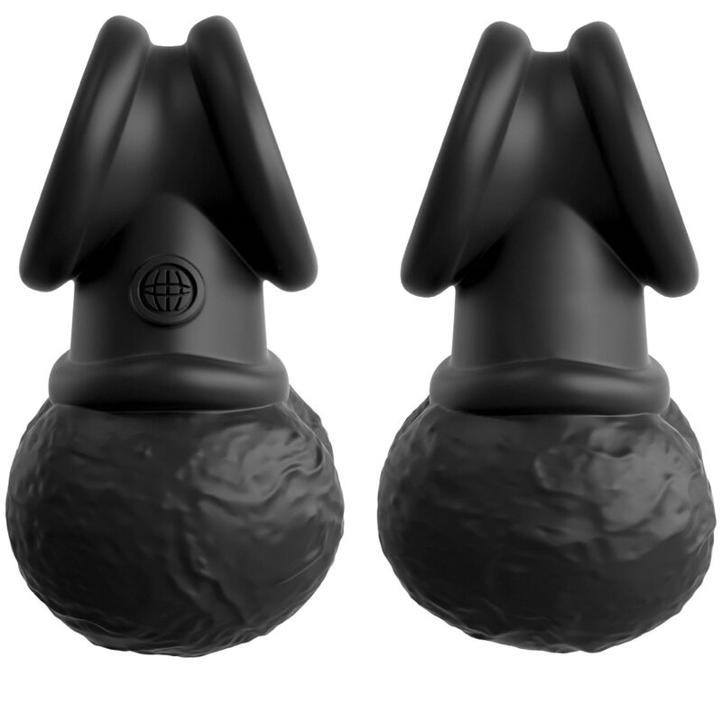 KING COCK - ELITE RING WITH SILICONE TESTICLES
