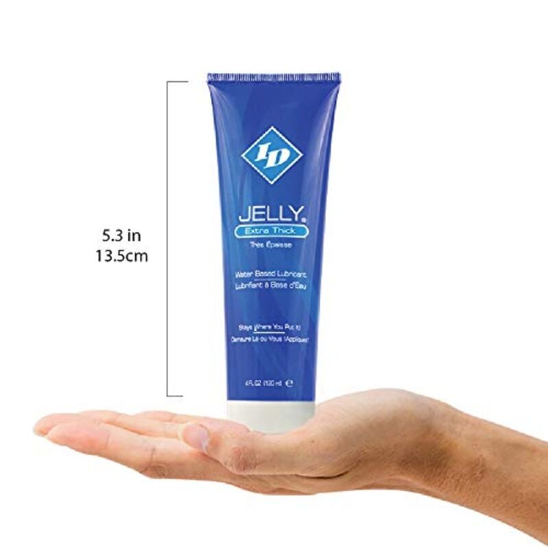 ID JELLY - LUBRIFIANT À BASE D'EAU EXTRA ÉPAIS TUBE DE VOYAGE 120 ML