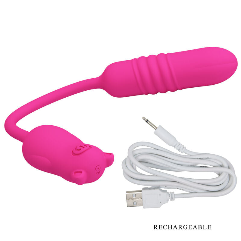 PRETTY LOVE - BULLET VIBRANT EN SILICONE ROSE NOBIKUMA