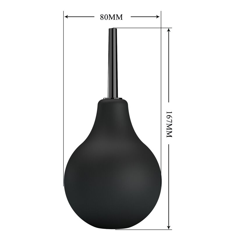 MR PLAY - ANAL PEAR SHOWER BLKB BLACK