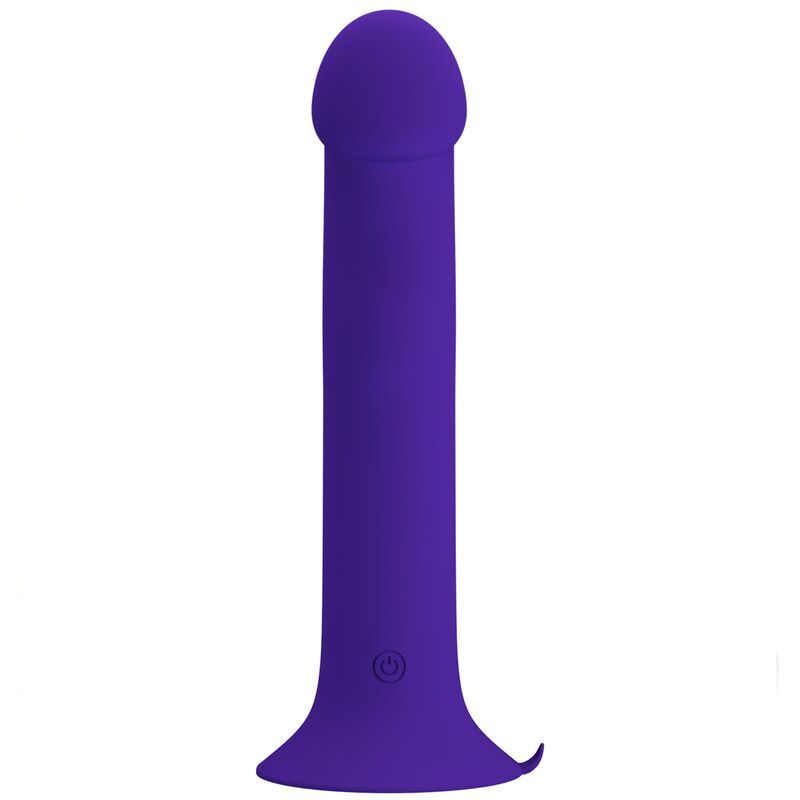 PRETTY LOVE - MURRAY YOUTH VIBRATING & RECHARGEABLE DILDO VIOLET