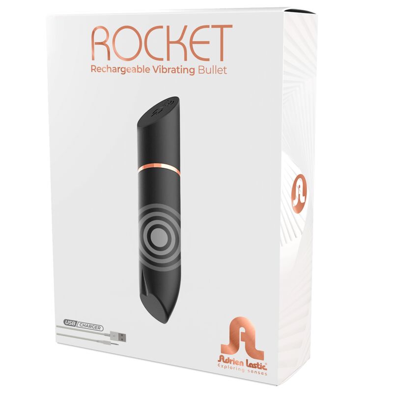 ADRIEN LASTIC - BALLE DE FUSÉE RECHARGEABLE NOIRE