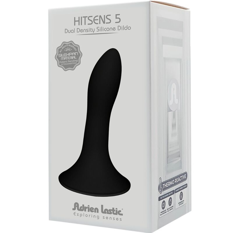 ADRIEN LASTIC - HITSENS 5 GODE EN SILICONE NOIR