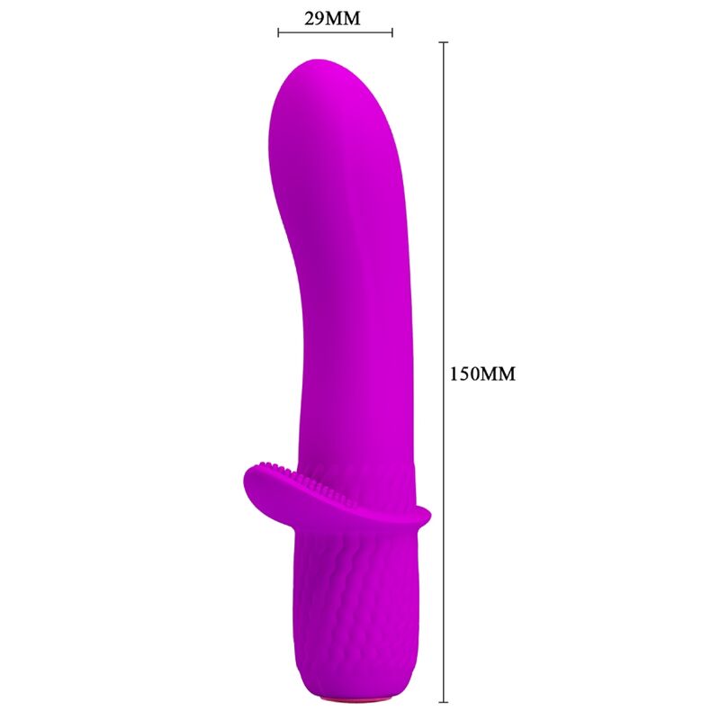 PRETTY LOVE - TROY RECHARGEABLE VIBRATOR PURPLE