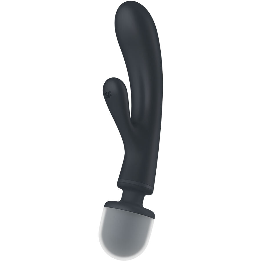 SATISFYER - TRIPLE LOVER VIBRATING MASSAGER RABBIT PINK