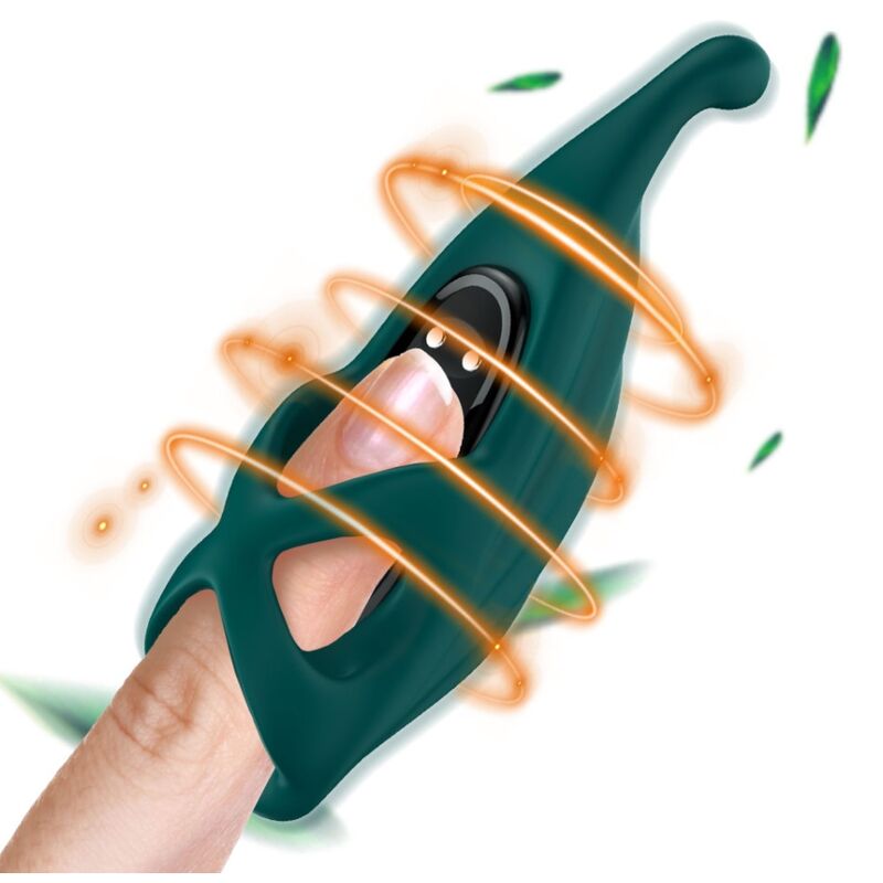 ARMONY - GREEN VIBRATOR & STIMULATOR THIMBLE