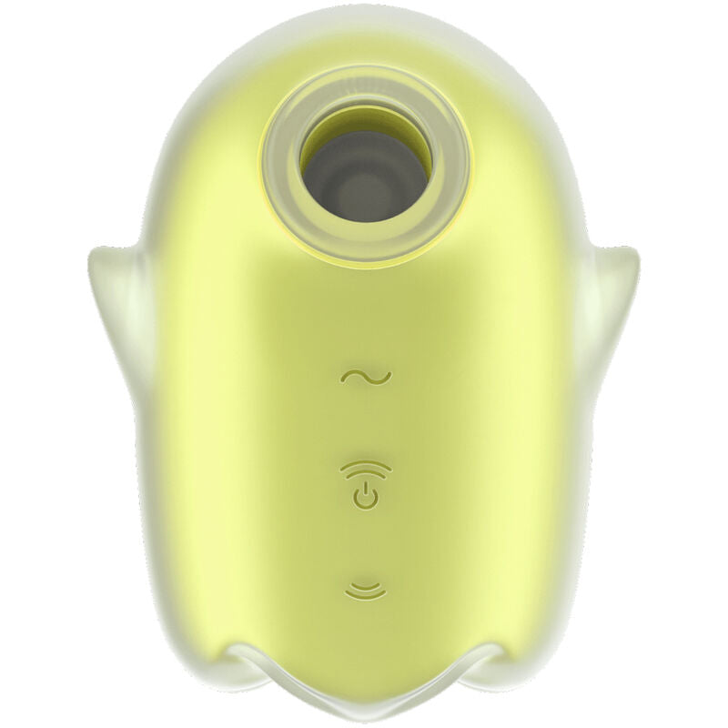 SATISFYER - GLOWING GHOST AIR PULSE & YELLOW VIBRATOR