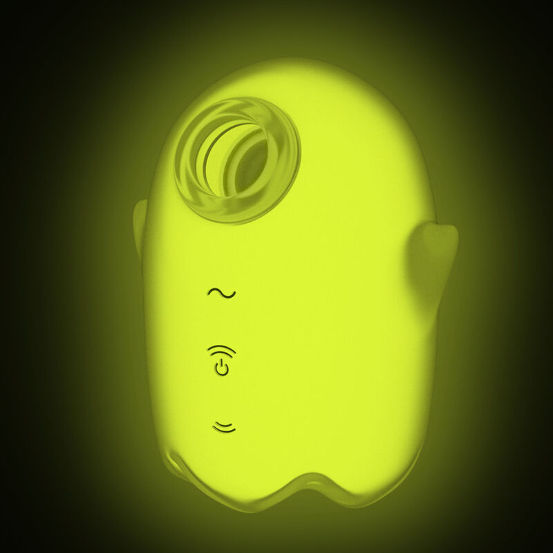 SATISFYER - GLOWING GHOST AIR PULSE & YELLOW VIBRATOR