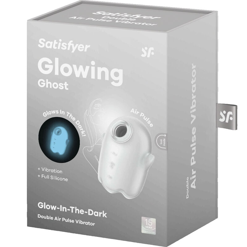 SATISFYER - GLOWING GHOST AIR PULSE & YELLOW VIBRATOR