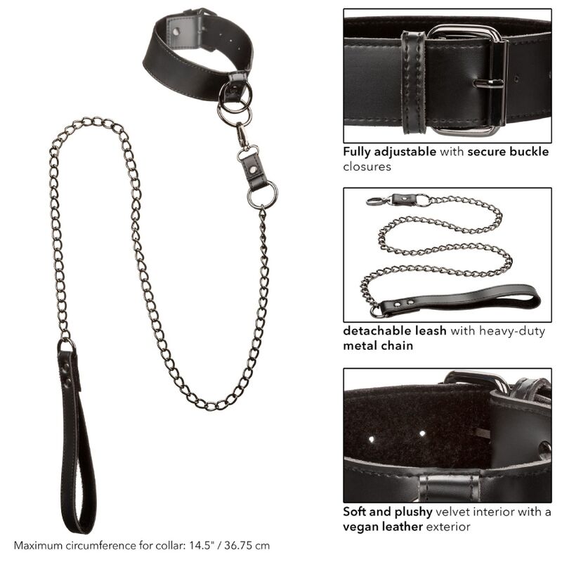 CALEXOTICS - EUPHORIA NECKLACE WITH CHAIN STRAP