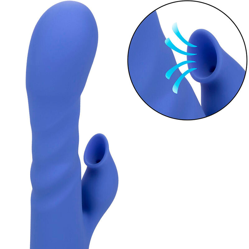 CALEXOTICS - LA LOVE VIBRATOR & SUCKER BLUE BY CALIFORNIA DREAMING
