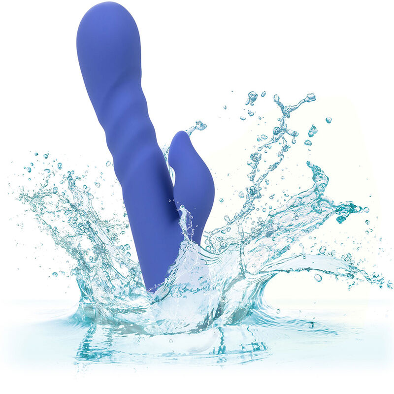 CALEXOTICS - LA LOVE VIBRATOR & SUCKER BLUE BY CALIFORNIA DREAMING