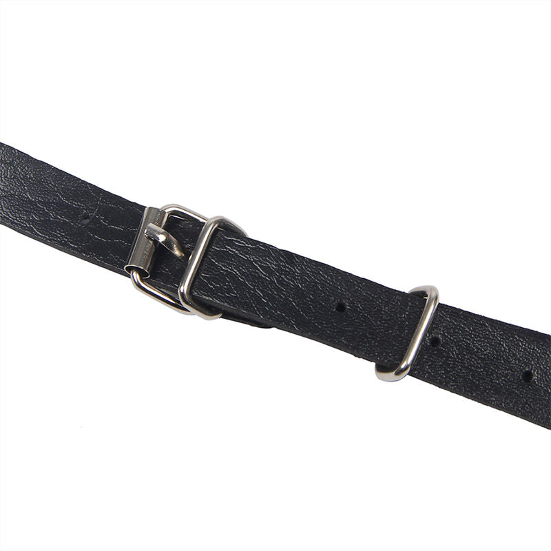SUBBLIME - CHAIN CHEST HARNESS LARGE RING ONE SIZE