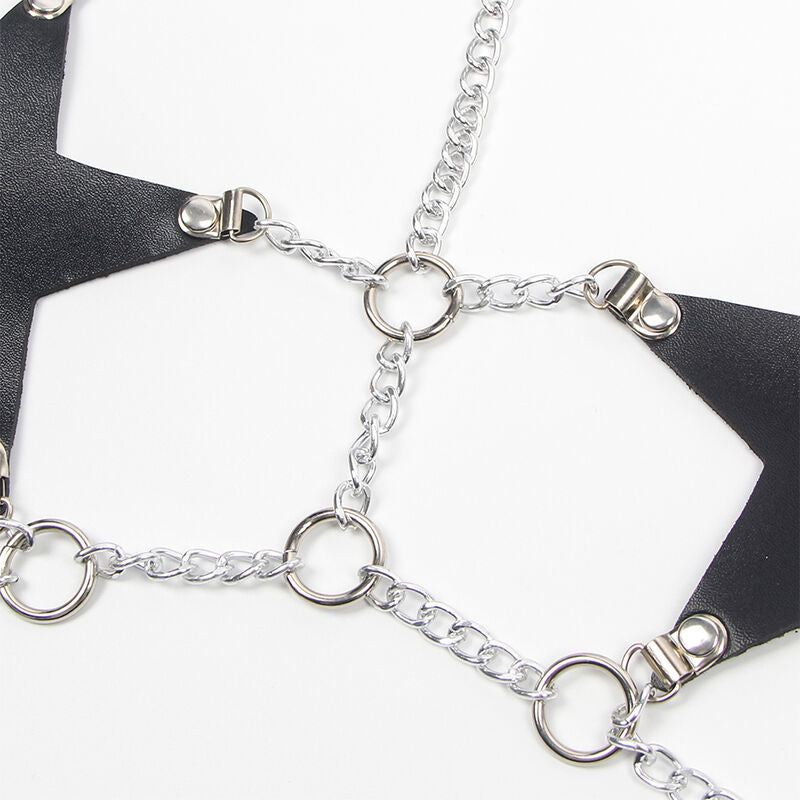 SUBBLIME - FULL BODY HARNESS STAR CHAIN DETAIL ONE SIZE