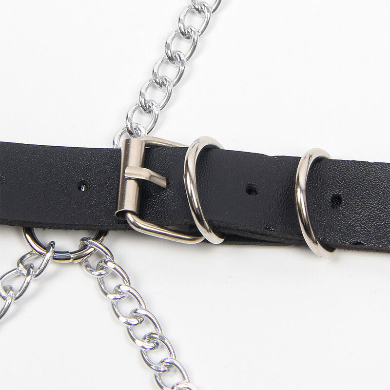 SUBBLIME - FULL BODY HARNESS STAR CHAIN DETAIL ONE SIZE